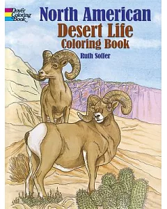 North American Desert Life Coloring Book