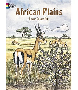 African Plains Coloring Book