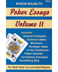 Poker Essays, Volume II
