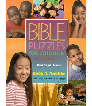 Bible Puzzles for Children: Words of Jesus