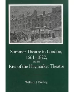 Summer Theatre in London 1661-1820, and the Rise of the Haymarket Theatre