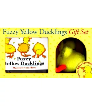 Fuzzy Yellow Ducklings Gift Set
