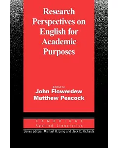 Research Perspectives on English for Academic Purposes