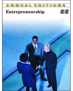 Annual Editions Entrepreneurship 02/03