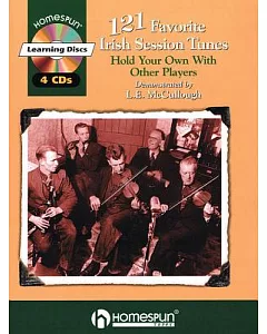 121 Favorite Irish Session Tunes: Performed on Tinwhistle by L. e. Mccullough