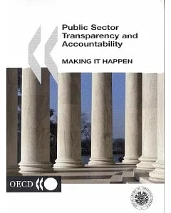Public Sector Transparency and Accountability: Making It Happen