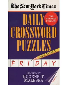 The New York Times Daily Crossword Puzzles: Friday