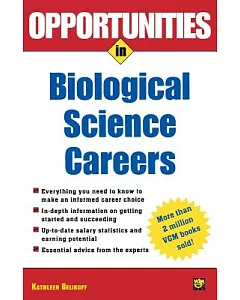 Opportunities in Biological Science Careers