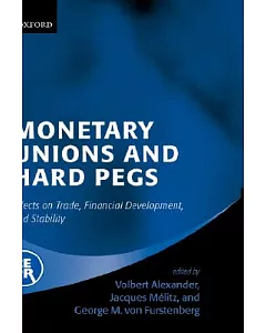 Monetary Unions and Hard Pegs: Effects on Trade, Financial Development and Stability