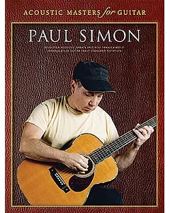 Acoustic Masters For Guitar: paul simon