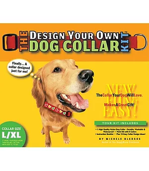 The Design Your Own Dog Collar Kit: L/xl Collar Size