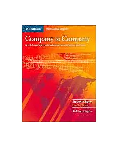 Company To Company: A Task-Based Approach to Business Emails, Letters and Faxes