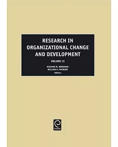 Research In Organizational Change And Development