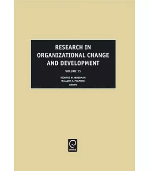 Research In Organizational Change And Development