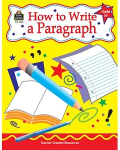 How to Write a Paragraph Grade 3 to 5