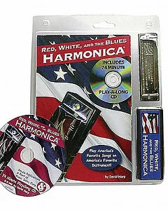 Red, White, And the Blues Harmonica