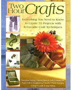 Two Hour Crafts: Everything You Need to Know to Create 55 Projects with 8 Favorite Crafts Techniques