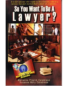 So You Want to Be a Lawyer?: A Guide to Success in the Legal Profession