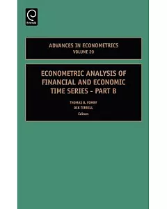 Econometric Analysis of Financial And Economic Time Series