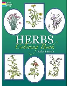 Herbs Coloring Book
