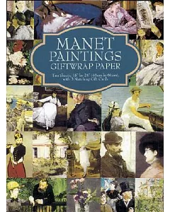 Manet Paintings Giftwrap Paper
