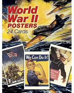 World War II Posters: 24 Full-Color Cards