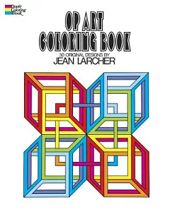 Op Art Coloring Book: 30 Original Designs