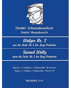 Second Waltz from Jazz Suite No. 2: Violin, Cello, Clarinet