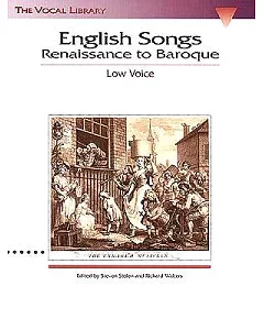 English Songs Renaissance to Baroque: The Vocal Library