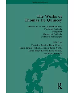 Works of Thomas De Quincy: Volumes 10, 11, 15, 16, 19, 20, 21