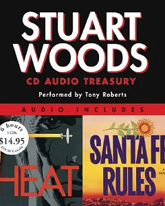 Stuart Woods Cd Audio Treasury: Heat and Santa Fe Rules