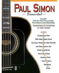 paul simon - Transcribed