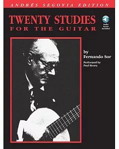 Andres Segovia: 20 Studies for the Guitar
