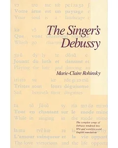 The Singer’s Debussy