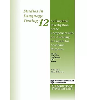 An Empirical Investigation of the Componentiality of the L2 Reading in English for Academic Purposes: The Sino-British Advance R