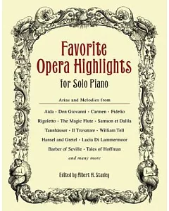 Favorite Opera Highlights for Solo Piano