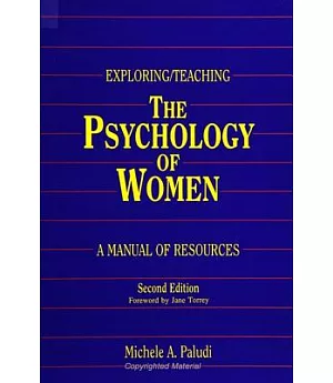 Exploring/Teaching the Psychology of Women