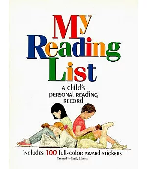 My Reading List: A Child’s Personal Reading Record