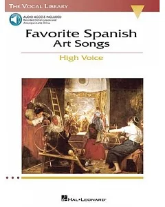 Favorite Spanish Art Songs