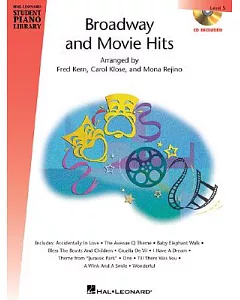 Broadway And Movie Hits - Level 5 - Book/cd Pack: Hal Leonard Student Piano Library