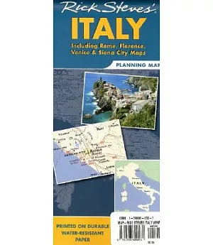 Rick Steves’ Italy: Including Rome, Florence, Venice & Siena City Maps