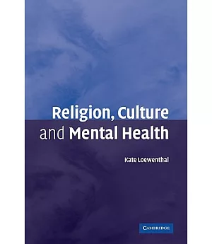 Religion, Culture And Mental Health