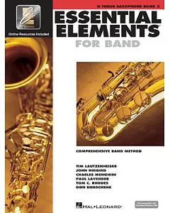 Essential Elements 2000: Comprehensive Band Method : Tenor Saxophone, Book 2