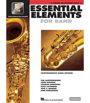 Essential Elements 2000: Comprehensive Band Method : Tenor Saxophone, Book 2