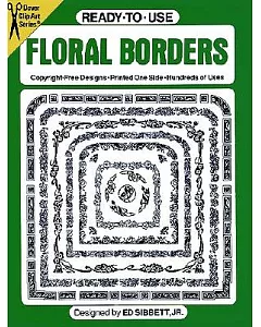 Ready-To-Use Floral Borders