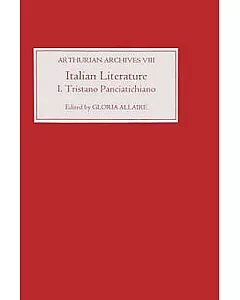 Italian Literature I: Tristano Panciatichiano
