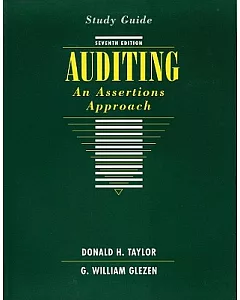 Auditing an Assertions Approach, Study Guide: An Assertions Approach