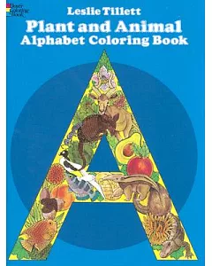 Plant and Animal Alphabet Color Book