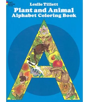 Plant and Animal Alphabet Color Book