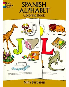 Spanish Alphabet Coloring Book